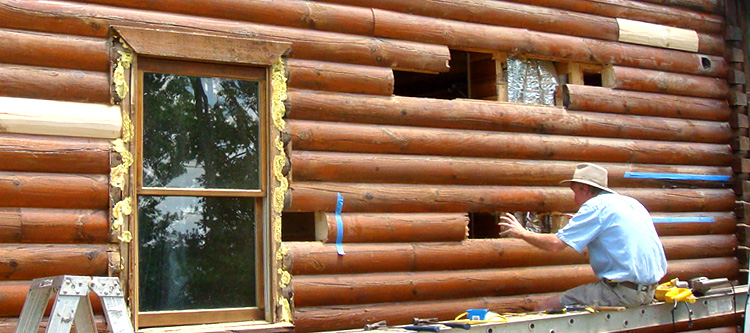 Log Home Repair Whitley County, Kentucky